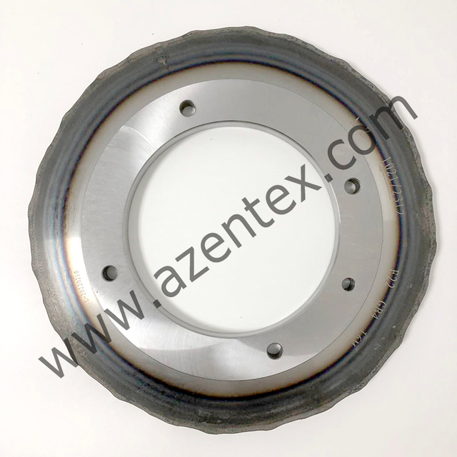 قرص نمط آلة الحياكة السداة