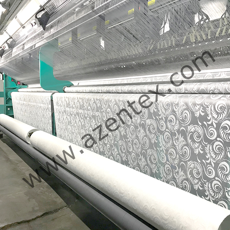 Machine &agrave; rideaux en dentelle jacquard