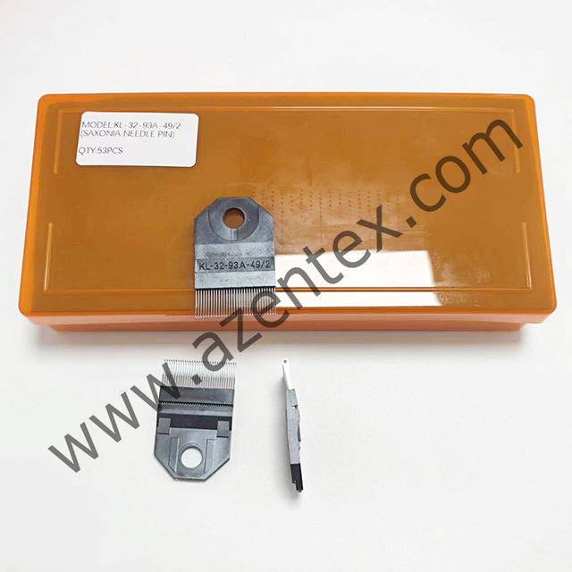 워프 편직기 가이드 바늘 KL-28-93-49