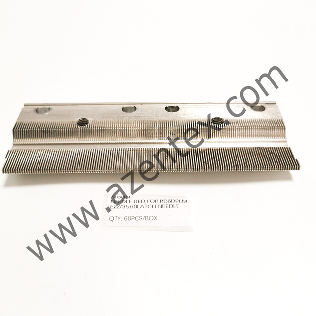 কার্ল মায়ার কেএস এইচকেএস লিবা টিএম মেশিনের জন্য ওয়ার্প নিটিং 6'' নিডেল বেড 